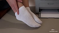 White Ankle Socks sex