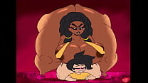 Cartoon Ebony sex