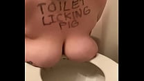Toilet Slut sex