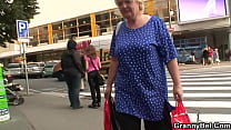 Busty Blonde Granny sex