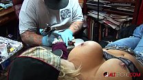 Blonde Milf Tattooed sex