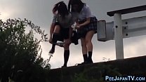 Pissing Outdoors sex