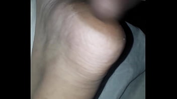 Footjob sex