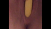 Banana Masturbation sex