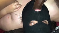 Masked Latina sex