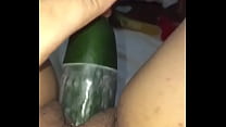 Huge Cucumber sex