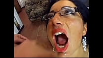 Brunette Milf Glasses sex