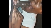 Deepthroat Ebony sex