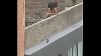 Rooftop sex