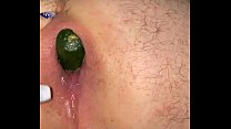 Huge Cucumber sex