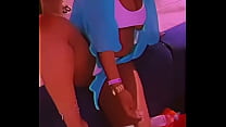 Ebony Flashing sex