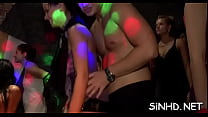 Lesbian Orgy Party sex
