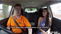 Driving Handjob sex