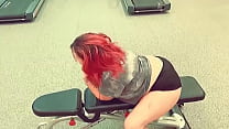 Blowjob In Gym sex