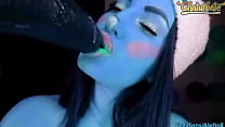Blue Dildo sex
