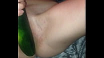 Milf Cucumber sex