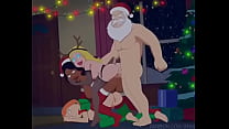 Christmas Creampie sex