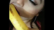 Banana Deepthroat sex