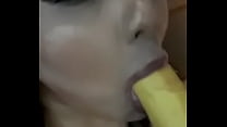 Banana Sucking sex