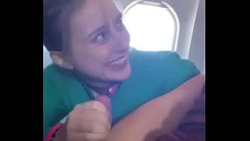 Plane Blowjob sex