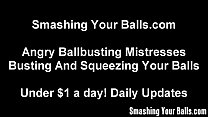 Ballbusting sex