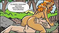 Cartoon Anal sex