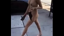 Walking Naked sex