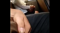 Handjob Bus sex