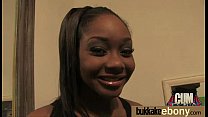 Ebony Chick Interracial Blowjob sex