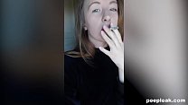 Blonde Smoking sex