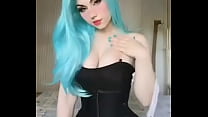 Blue Hair Girl sex