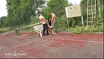 French Outdoor sex