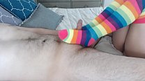 Sock Footjob sex