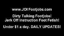 On Foot Footjob sex