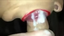 Red Lips Blowjob sex