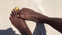 Ebony Feet Fetish sex