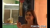 Women Smoking sex