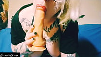 Dildo Sucking sex