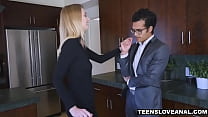 Teen Blonde Anal sex