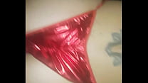Red Shiny Bikini sex