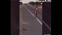 Walking Nude sex