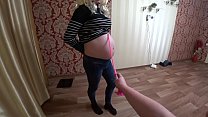 Pregnant Lesbian sex