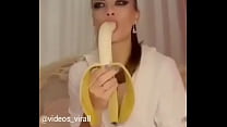 Banana Blowjob sex