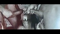 Ebony Rough Anal sex