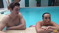 Teen In Pool sex