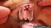 Hairy Mature Mom sex