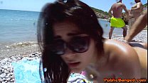 Beach Blowjob sex