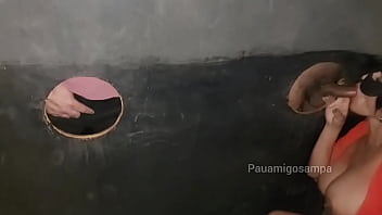 Glory Hole Blowjob video