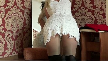 Pantyhose Blonde sex