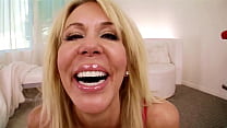 Blonde Milf Cum Swallowing sex